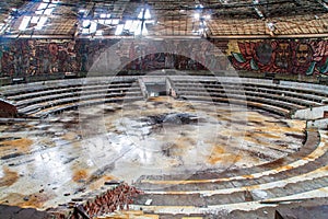 Buzludzha monument inside