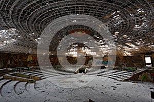 Buzludzha, near Shipka town, Bulgaria