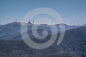 Buzludzha and windmills