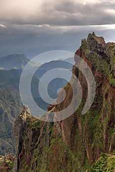 Buzzards nest viewpoint Madeira