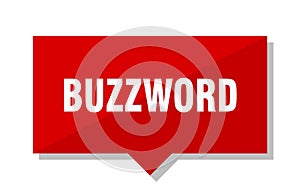 Buzzword red tag
