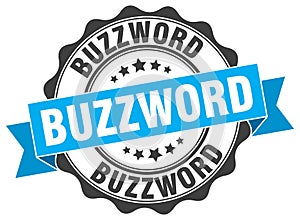 buzzword seal. stamp