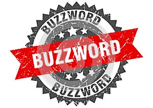 Buzzword stamp. buzzword grunge round sign.