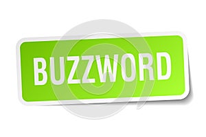 buzzword sticker