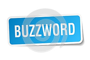 buzzword sticker