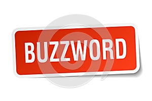 buzzword sticker