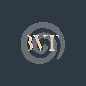 BVT abstract letter logo