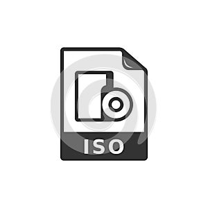 BW icon - ISO file format