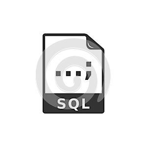 BW icon - SQL File format