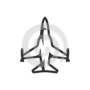 BW Icons - Fighter jet