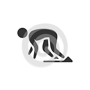 BW Icons - Starting runner