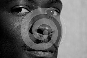 BW Mistrust portrait