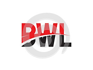 BWL Letter Initial Logo Design Vector Illustration
