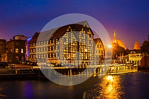 Bydgoszcz at Night