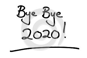 Bye Bye 2020