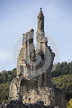 Byland Abbey Ruins, North Yorkshire, England photo