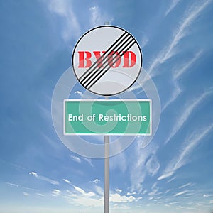 BYOD End restriction