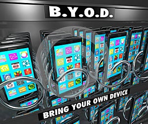 BYOD Smart Cell Phone Vending Machine Bring Your Own Device