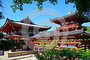 Byodo-in Buddhist temple, Uji, Japan