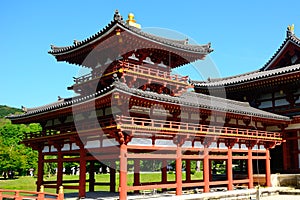 Byodo-in Buddhist temple, Uji, Japan