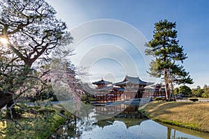 Byodo-in Buddhist temple in Uji, Kyoto Prefecture, Japan