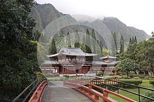 Byodo-In Temple in Hawaii photo