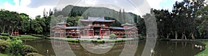 The Byodo-In Temple is a non-denominational Buddhist temple located on the island of Oahu in Hawaii. photo