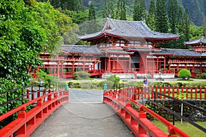 Byodo-In Temple, O'aho, Hawaii