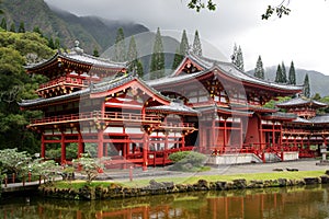 Byodo-In Temple, O'aho, Hawaii