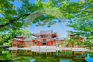 Byodoin Temple in Kyoto city Japan