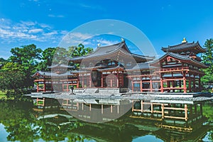 Byodoin Temple in Kyoto city Japan