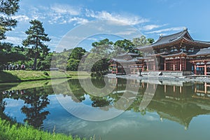 Byodoin Temple in Kyoto city Japan