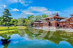 Byodoin Temple in Kyoto city Japan