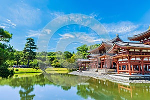 Byodoin Temple in Kyoto city Japan