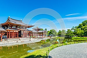 Byodoin Temple in Kyoto city Japan