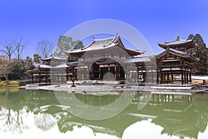 Byodoin Temple in winter season, Japan