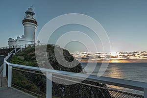 Byron Bay Lighthouse at dawn