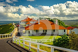 Byron Bay, NSW, Australia - Cape Byron Information Centre and Assistant Lighthouse Keeper`s Cottages
