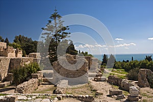 Byrsa hill - the Punic quarter photo