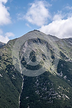 Bystra - highest peak of Western Tatras mountains in Slovakia