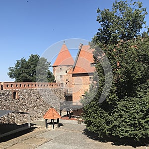 Bytow Castle in Poland, heritage building