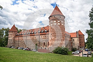 Bytow teutonic castle on Kashubia, Poland