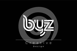 BYZ Creative Unique Modern Letter Logo Design