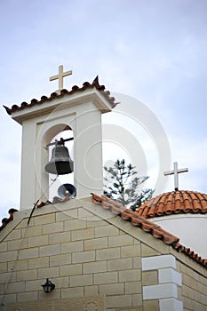 Byzantian church in Kokkini Hani