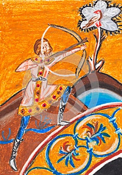 Bizantino arquero 