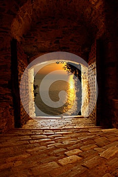 Byzantine door photo