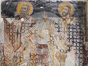 Byzantine Fresco, Athens, Greece