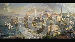 Byzantine Majesty: Splendor of Constantinople Revealed Through Timeless Art