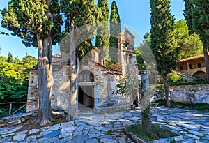 Byzantine monastery in Kaisariani, Athens