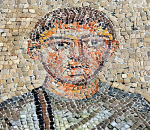 Byzantine mosaic photo